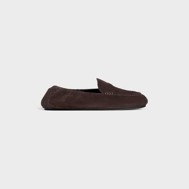 CELINE ADAM LOAFER IN SUEDE CALFSKIN