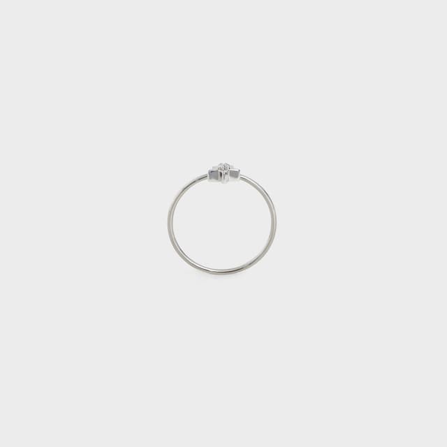 CELINE Etoile Celine Ring in White Gold and Diamond