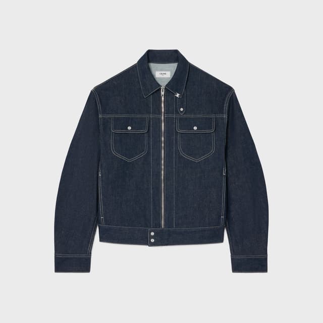 CELINE jacket IN cotton denim