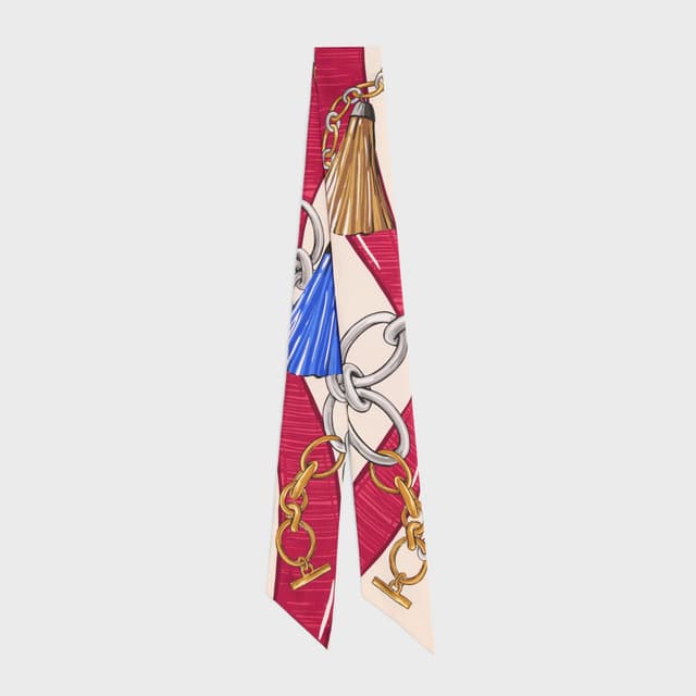CELINE lavalliere IN silk twill