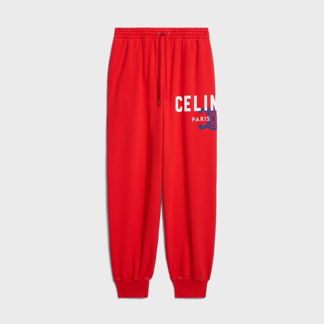 CELINE sweatpants IN cotton fleece