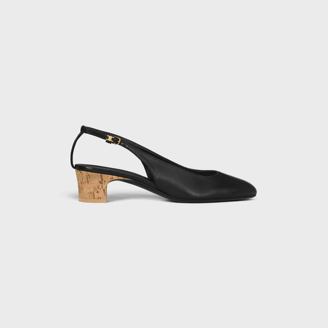 CELINE NEO CITY SLINGBACK IN GOATSKIN