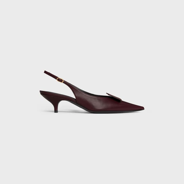 CELINE SIGNATURE SLINGBACK IN LAMBSKIN