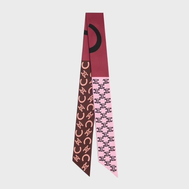 CELINE ribbon IN SILK TWILL