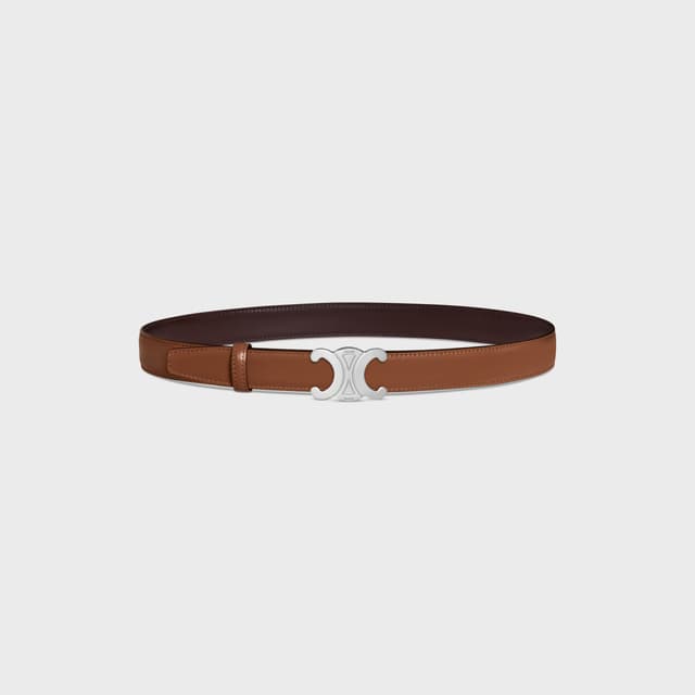 CELINE TRIOMPHE BUCKLE & REVERSIBLE STRAP 25MM