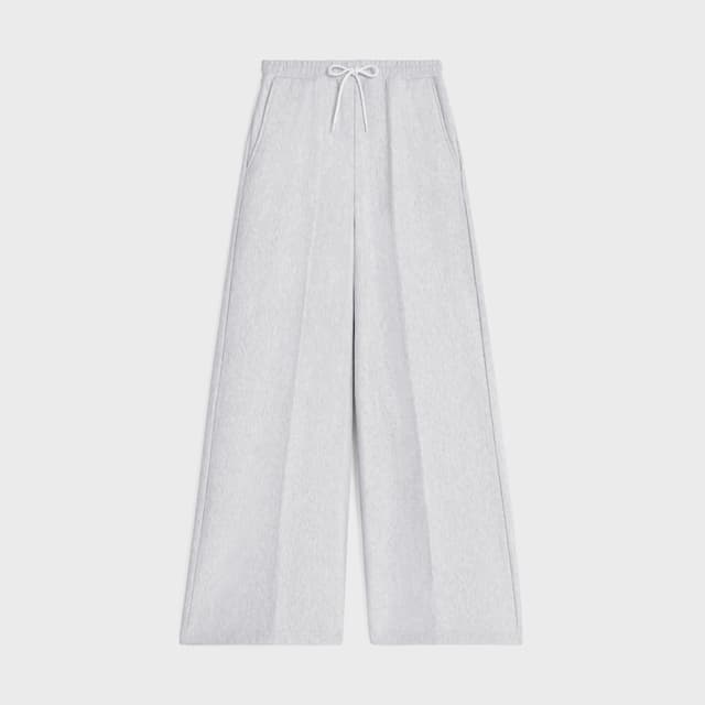 CELINE FLARED SWEATPANTS IN cotton fleece