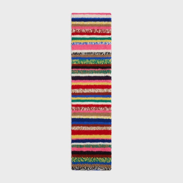 CELINE scarf IN MOULINE ALPACA AND WOOL