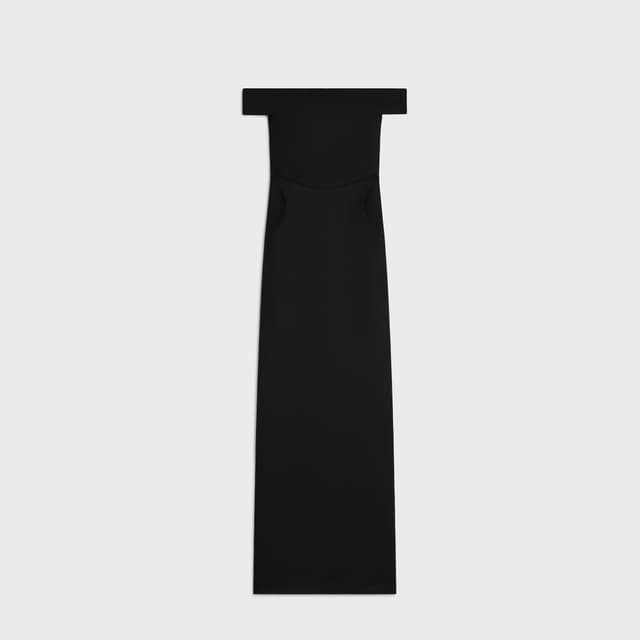 CELINE dress IN wool and silk cady