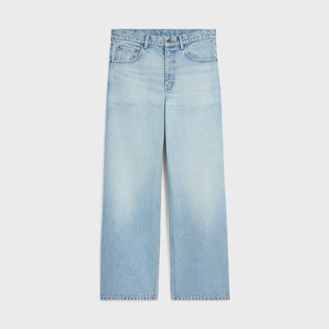 CELINE max jeans in golden harmony wash denim