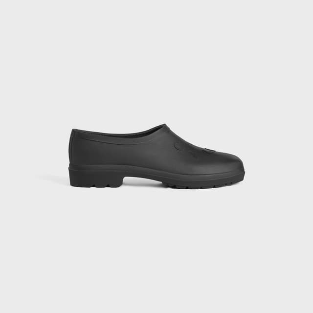 CELINE GARDEN CLOG IN NATURAL RUBBER