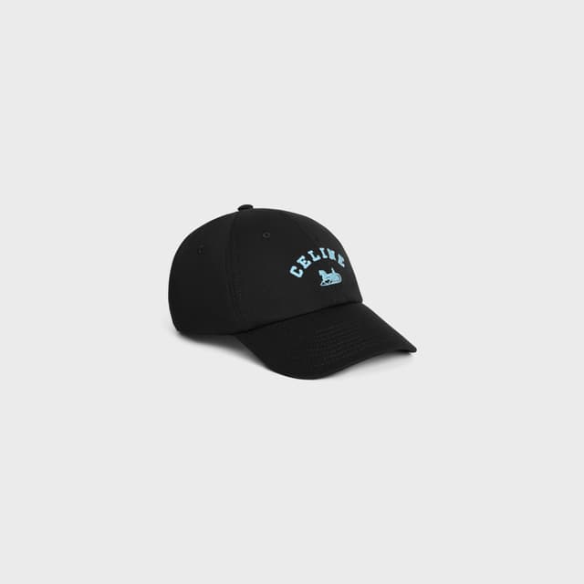 CELINE richelieu cap IN cotton twill