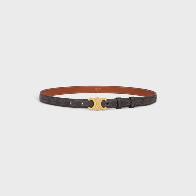CELINE Triomphe Belt 18MM IN TRIOMPHE CANVAS