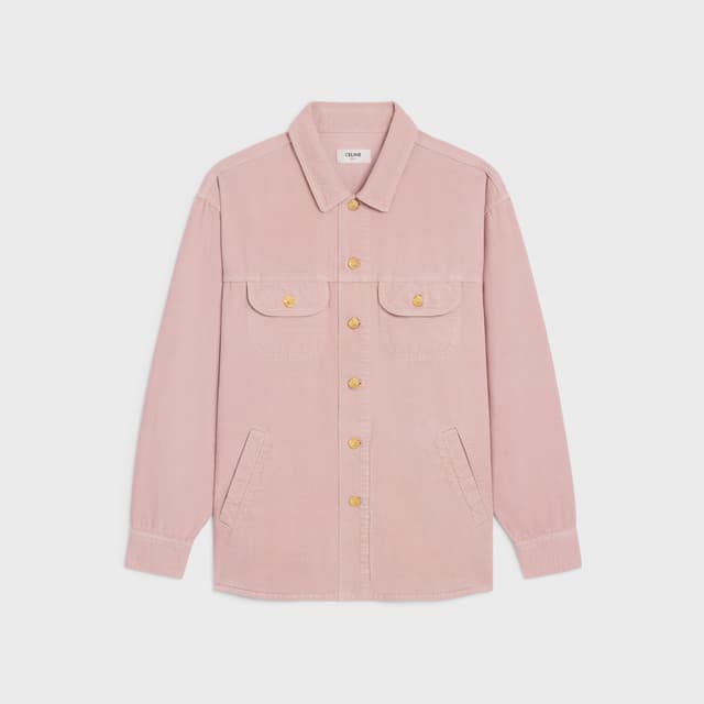 CELINE car coat jacket in corduroy