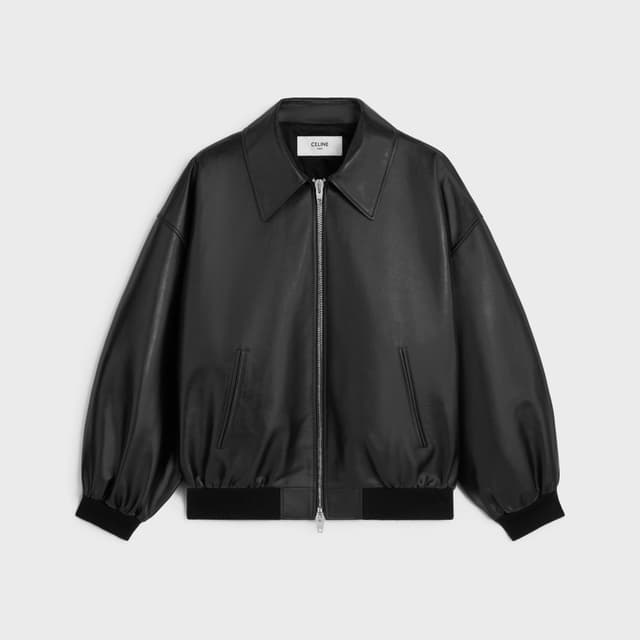 CELINE teddy jacket IN calfskin