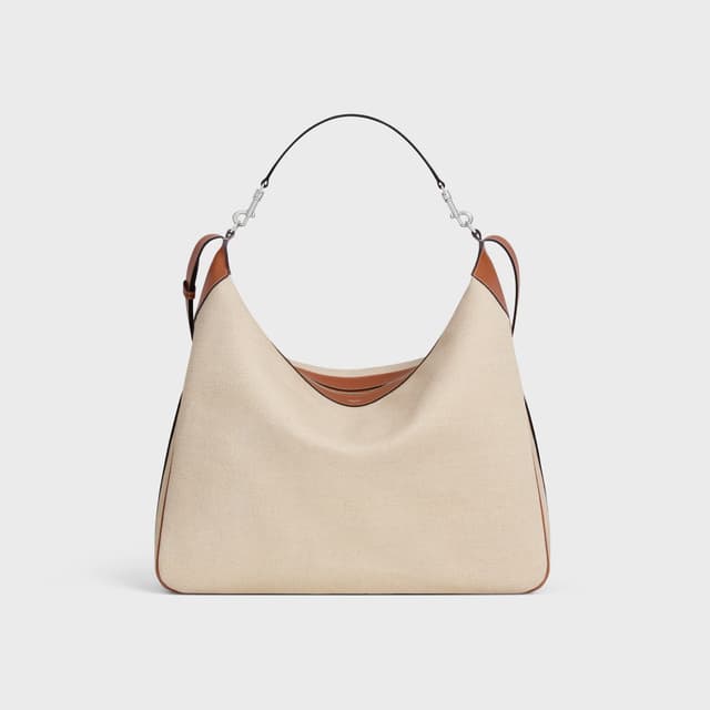 CELINE ROMY Weekend bag IN TEXTILE AND CALFSKIN