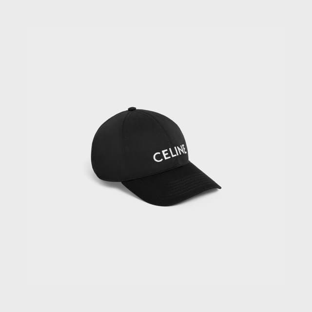 CELINE celine baseball cap in cotton