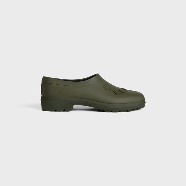 CELINE GARDEN CLOG IN NATURAL RUBBER