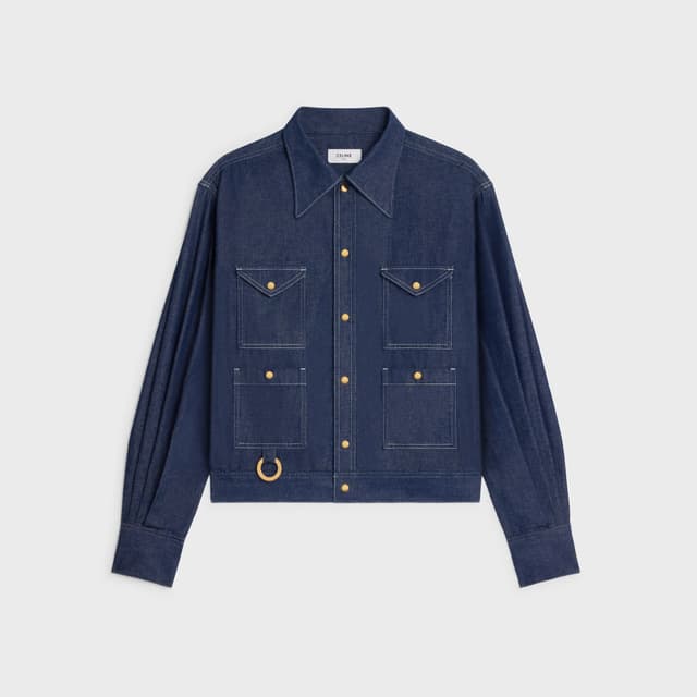 CELINE shirt IN COTTON DENIM