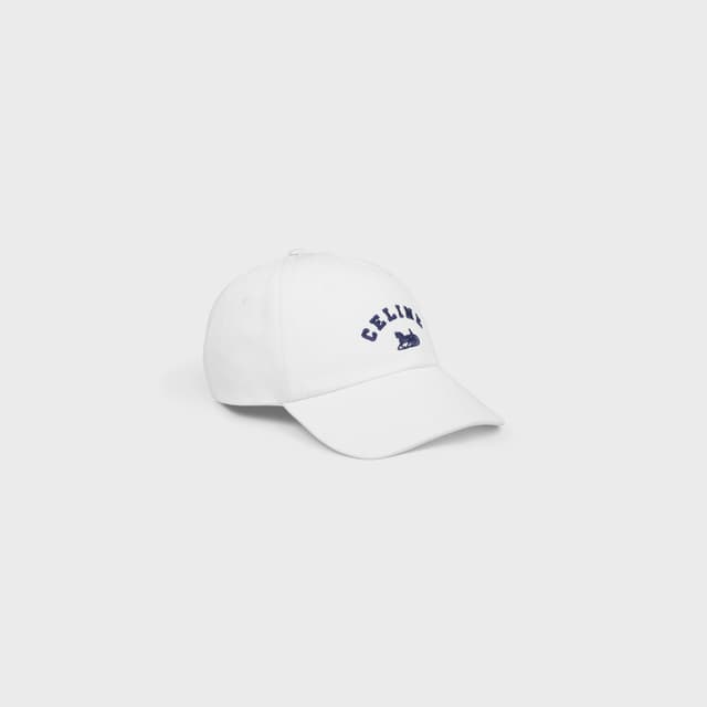 CELINE celine richelieu cap IN cotton twill