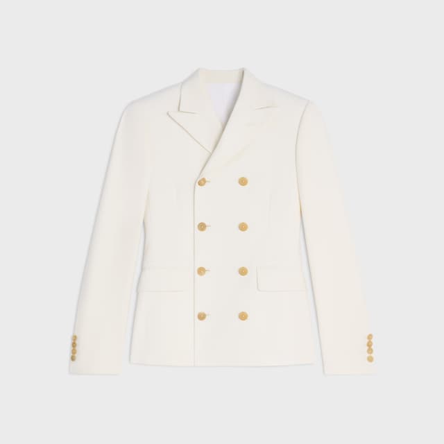 CELINE cavaliere jacket IN stretch wool gabardine
