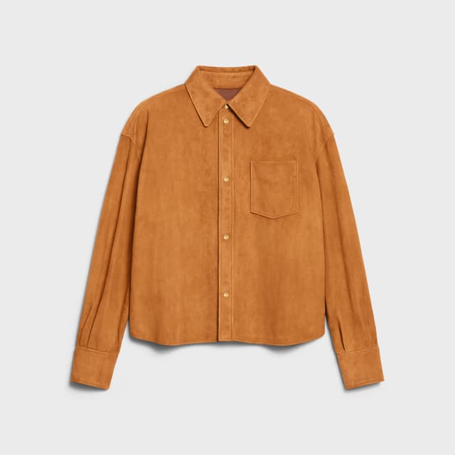 CELINE Shirt IN suede