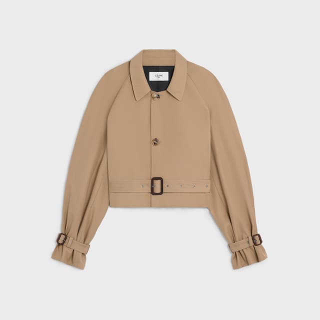 CELINE jacket IN COTTON AND WOOL GABARDINE