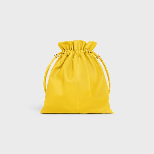CELINE SMALL CRYSTAL POUCH IN LAMBSKIN