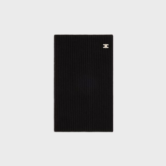 CELINE neckwarmer IN SEAMLESS CASHMERE