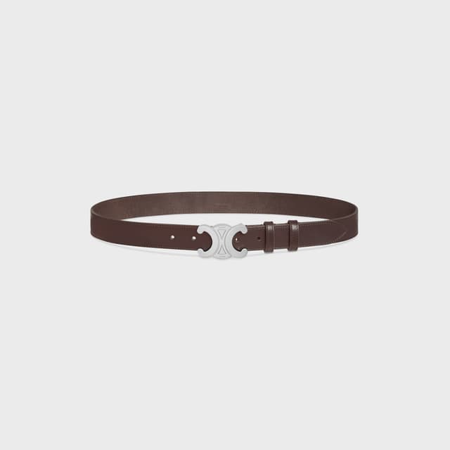 CELINE Triomphe Belt 30MM in VINTAGE CALFSKIN