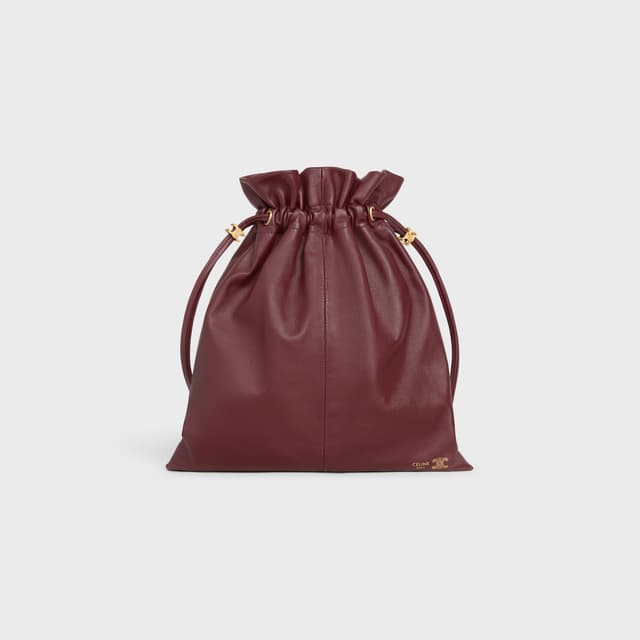 CELINE SMALL CRYSTAL POUCH IN LAMBSKIN
