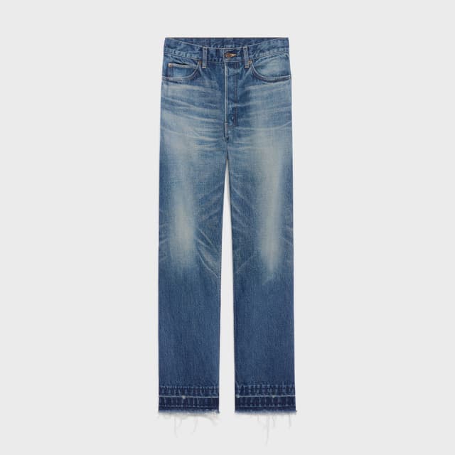 CELINE wesley jeans IN cotton denim