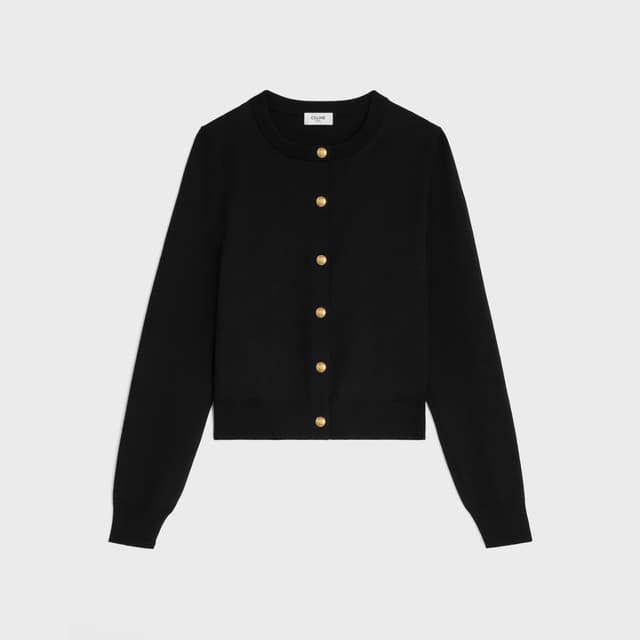 CELINE cardigan IN fine wool