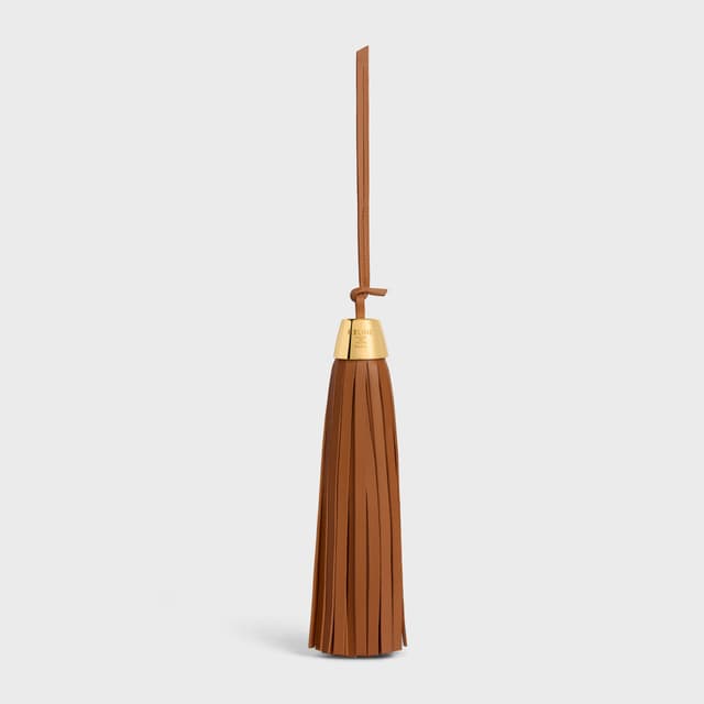 CELINE TASSEL CHARM IN SMOOTH LAMBSKIN