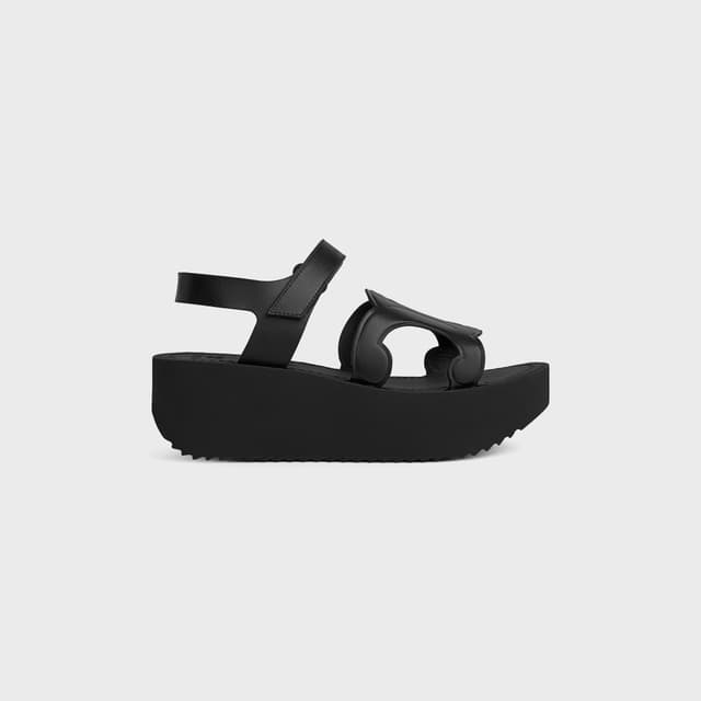 CELINE SUNNY SANDAL IN Calfskin - Vegetal Tanning