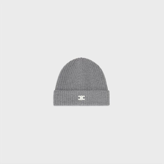 CELINE triomphe beanie in scottish cashmere