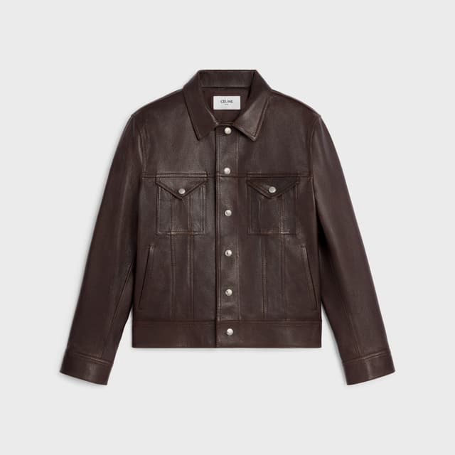 CELINE trucker jacket IN LAMBSKIN