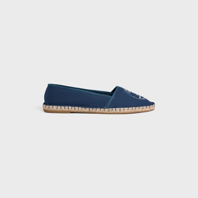 CELINE MAISON CELINE ESPADRILLE IN CANVAS