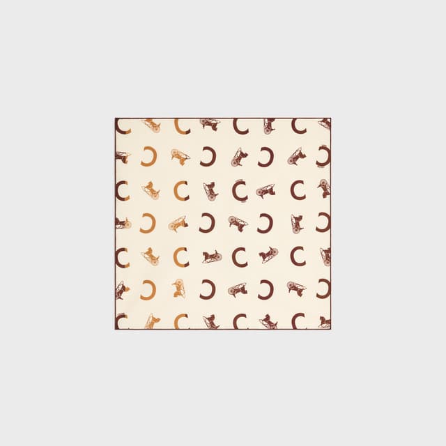 CELINE bandana IN silk twill