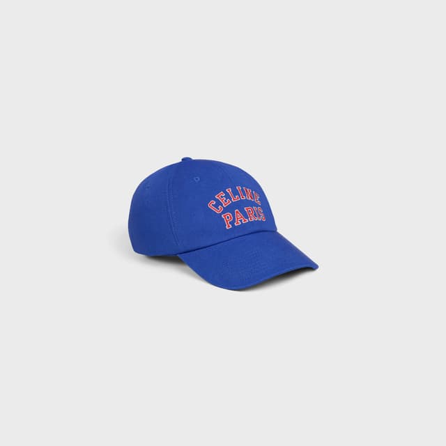 CELINE richelieu cap IN cotton twill