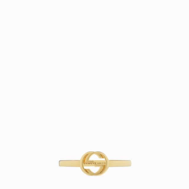 Gucci Gucci Interlocking 18k ring