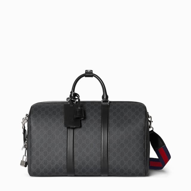 Gucci Personalise with initialsGG Black medium duffle bag£1,860