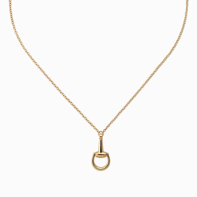 Gucci 구찌 홀스빗 체인 목걸이 18K 골드₩5,300,000