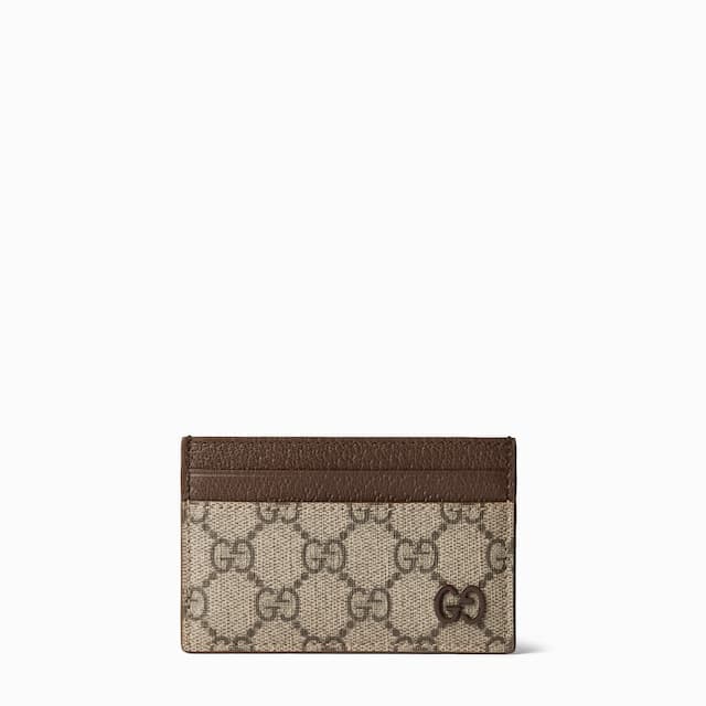 Gucci Brown trim GG card case£200