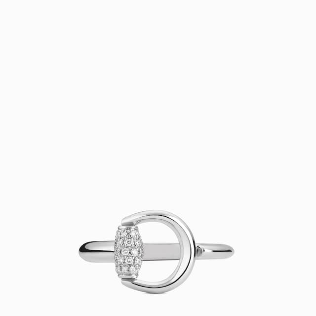 Gucci Gucci Horsebit diamond 18k ring
