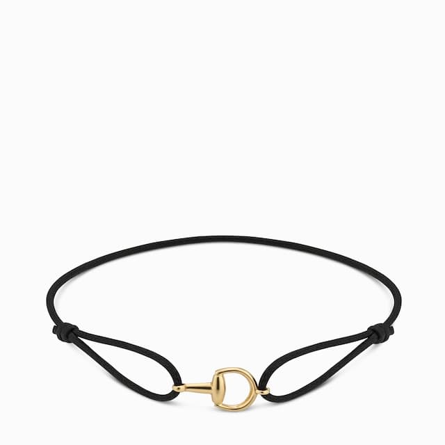 Gucci Gucci Horsebit 18k charm bracelet