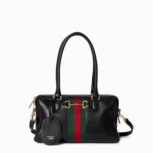 Gucci Personalise with initialsBorsetto medium boston bag£2,300
