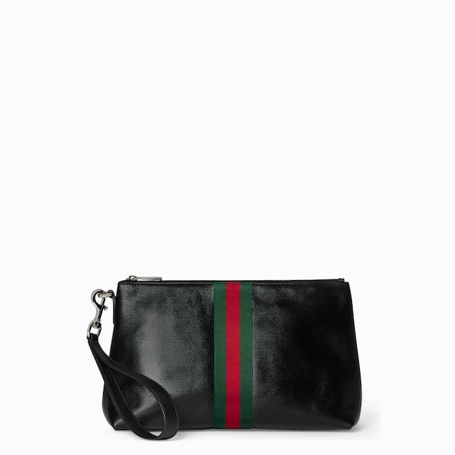 Gucci Web Trademark medium pouch£840