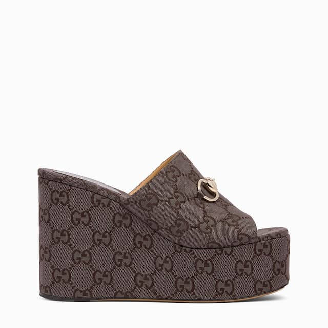 Gucci Women's wedge sandal with Horsebit£725