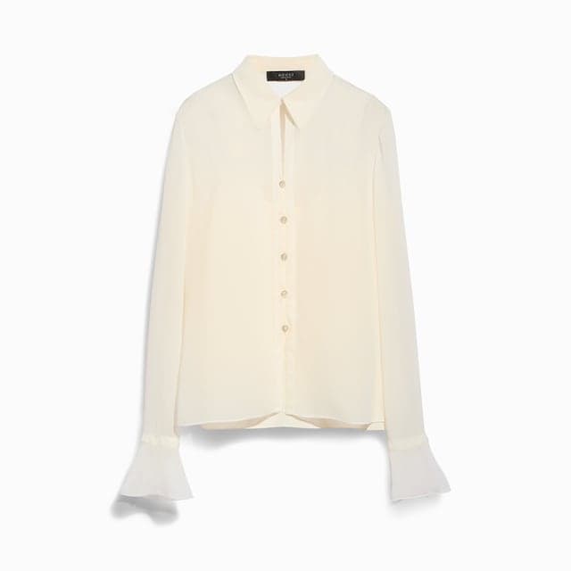 Gucci Light silk georgette shirt