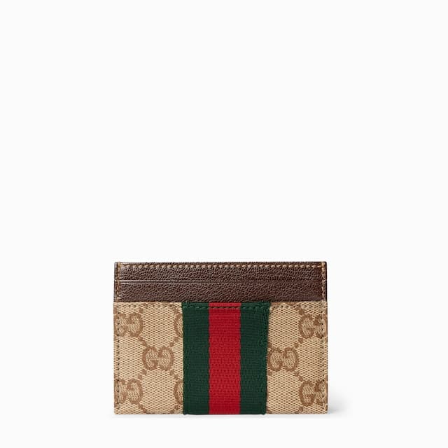 Gucci Card case with Web